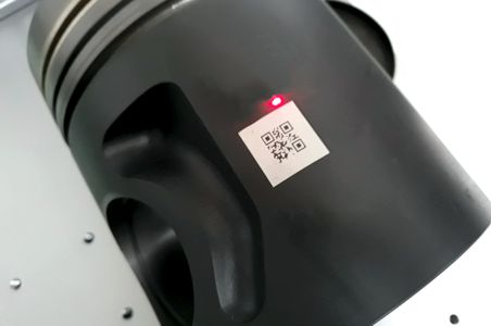 Marcaje laser de codigos qr y datamatri